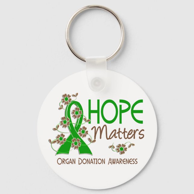 Porte-clés Hope Matters 3 Don d'organes (Recto)