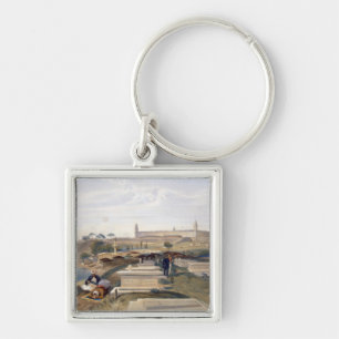 Porte-clés Hôpital et cimetière, Scutari, plat 'du Se