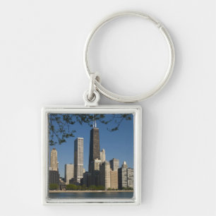 Porte-clés horizon de Chicago et lac Michigan, Lake Shore