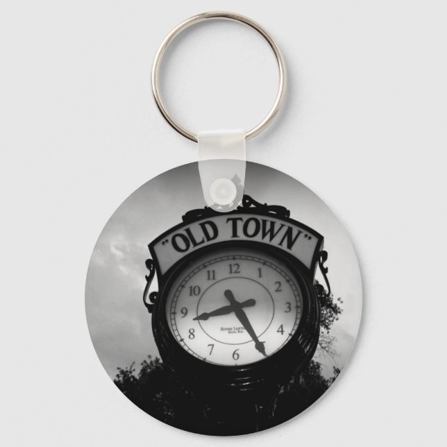 Porte-clés Horloge de la vieille ville (Recto)