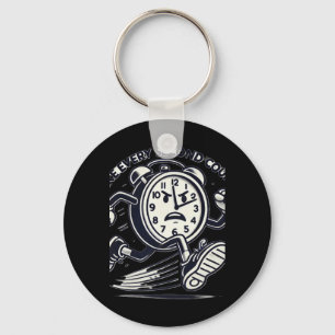 Porte-clés Horloge en marche Faites compter chaque seconde Au