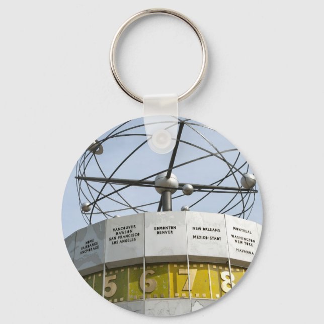 Porte-clés Horloge mondiale à Berlin (Recto)