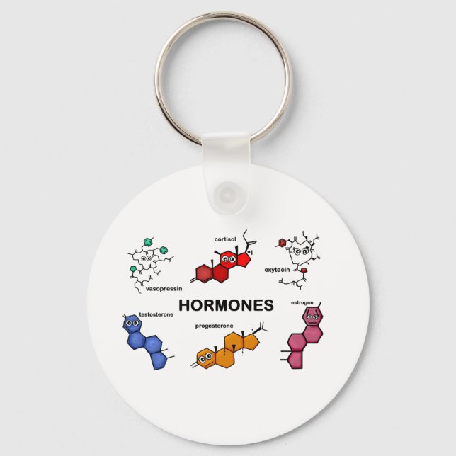 Porte-clés Hormones (Recto)
