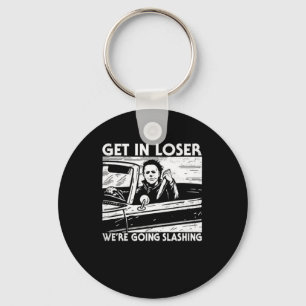 Porte-clés Horreur Halloween personnage Get In Loser Nous all