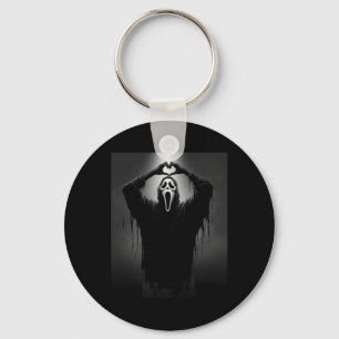 Porte-clés Horreur Visage Horreur Coeur fantôme Mains Déplais