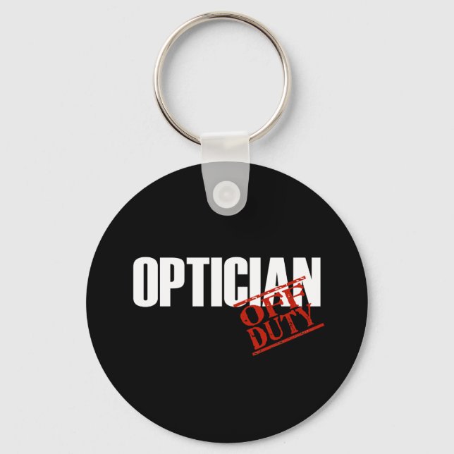 PORTE-CLÉS HORS SERVICE OPTICIEN DARK (Recto)