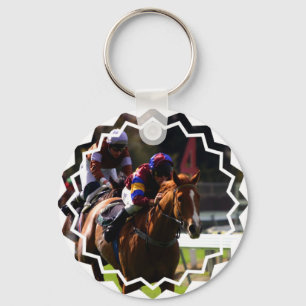 Porte-clés Horse Racing Keychain