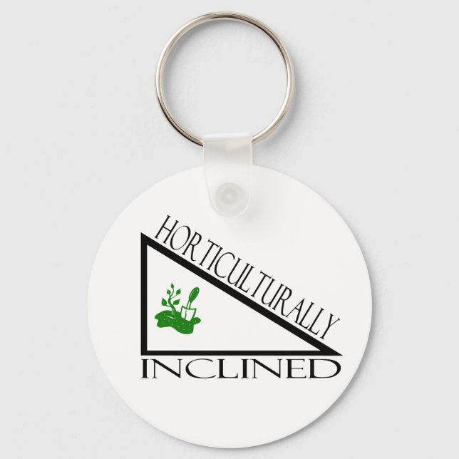 Porte-clés Horticulturalement incliné (Recto)