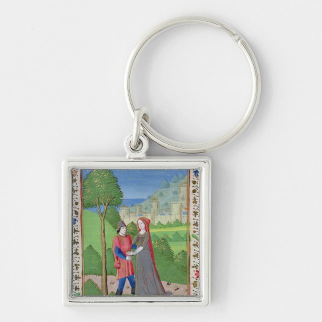 Porte-clés Hosea et la prostituée, de la bible (Devant)