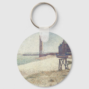 Porte-clés Hospice et phare, Honfleur par Georges Seurat
