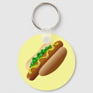 Porte-clés Hot dog