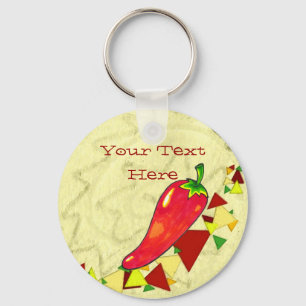 Porte-clés Hot Pepper Keychain
