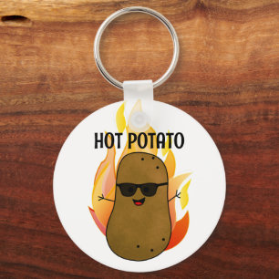 Porte-clés Hot Potato Personnalisé