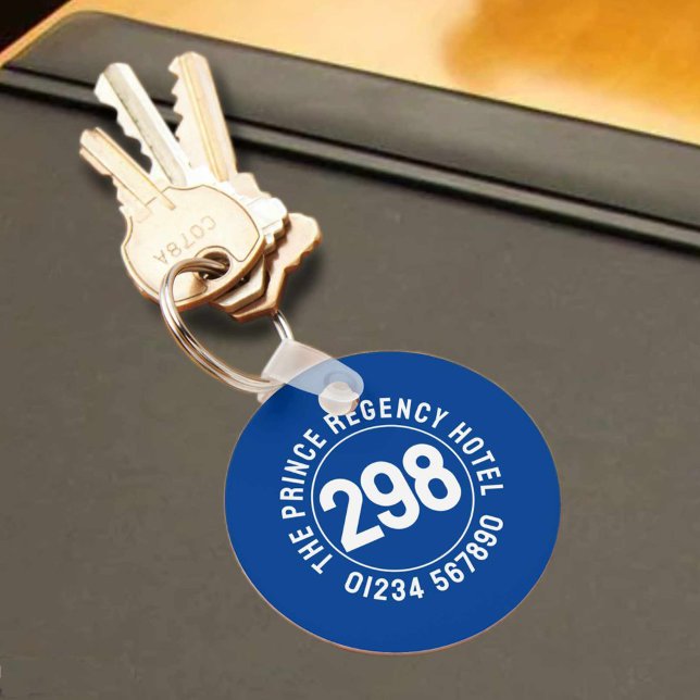 Porte-clés Hotel Room Key Fob avec numéro de chambre (Créateur téléchargé)
