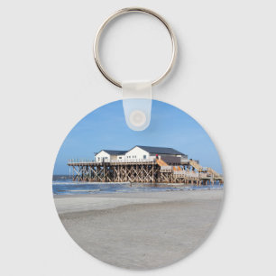 Porte-clés House on stilts at the beach of St Peter Ording