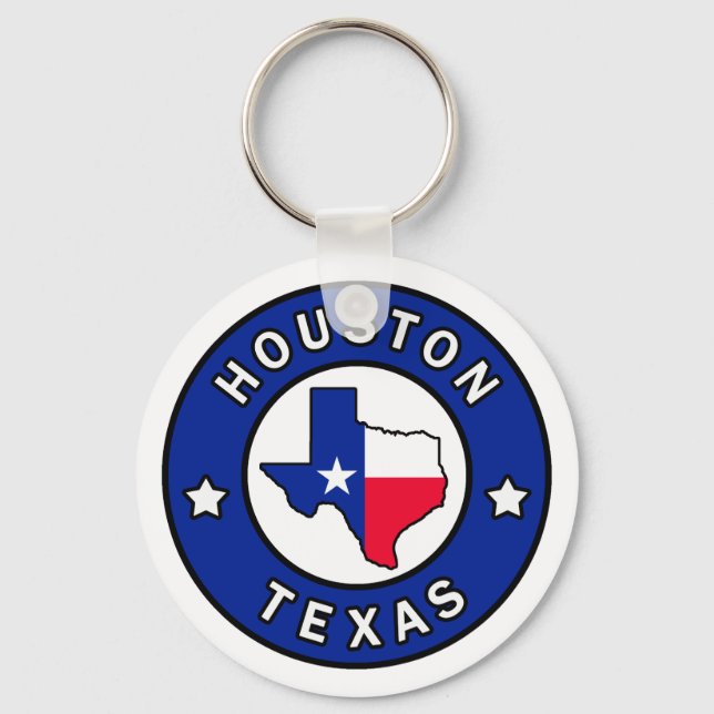 Porte-clés Houston Texas (Recto)