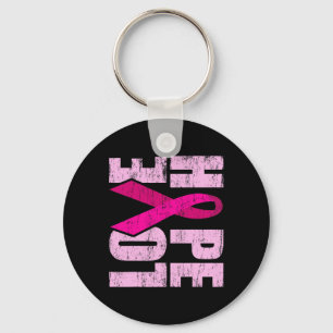 Porte-clés HOVE LOVE Sensibilisation au cancer du sein Journé