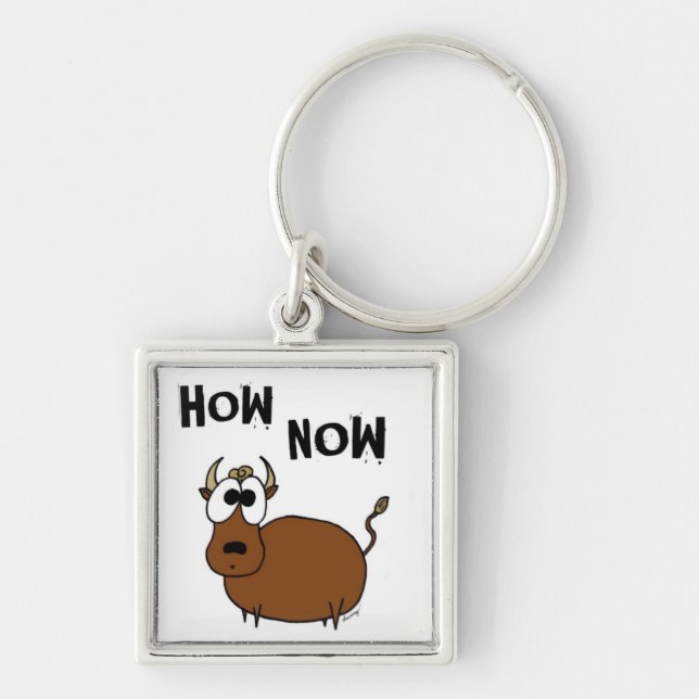 Porte-clés How Now Brown Cow Keychain (Devant)