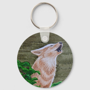 Porte-clés Howling Coyote