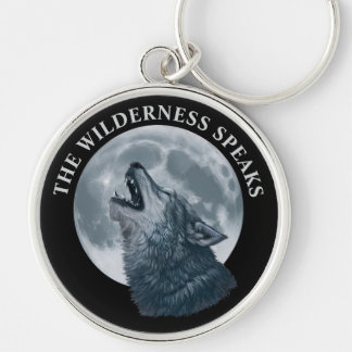 Porte-clés Howling Wolf et Moon
