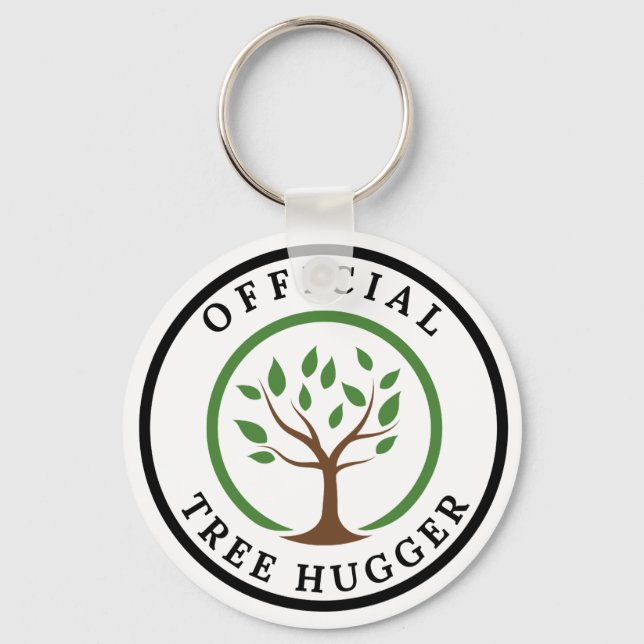 Porte-clés Hugger d'arbre officiel (Recto)