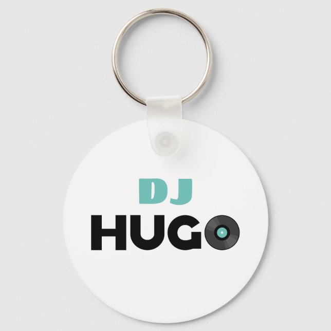 Porte-clés Hugo DJ (Recto)