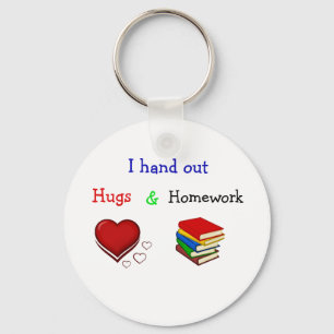 Porte-clés Hugues et porte - clé de professeur de devoirs