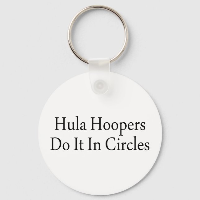 Porte-clés Hula Hoopers Le Font En Cercles (Recto)