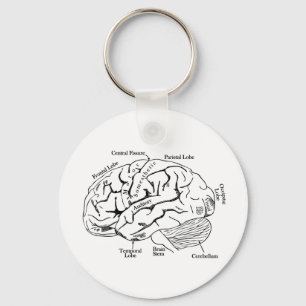 Porte-clés Human Brain
