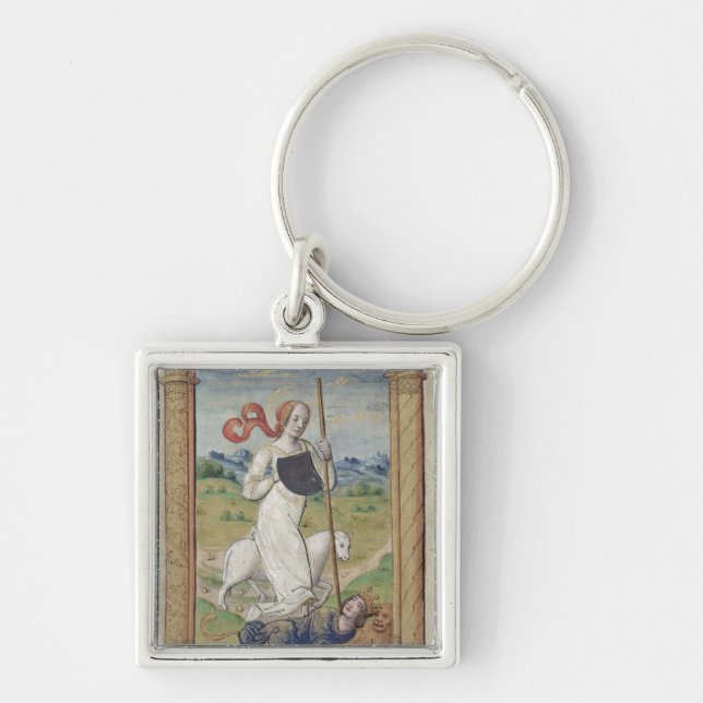 Porte-clés Humilité contre la fierté (Devant)