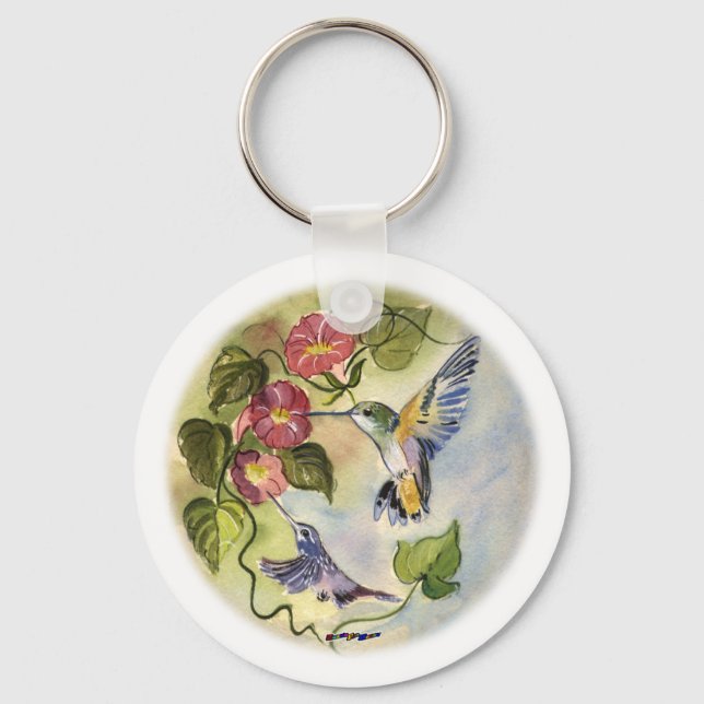 Porte-clés Humming Birds (Recto)