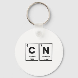 Porte-clés Humour 67 Mème Six Sept 6-7 Blague drôle d'Interne