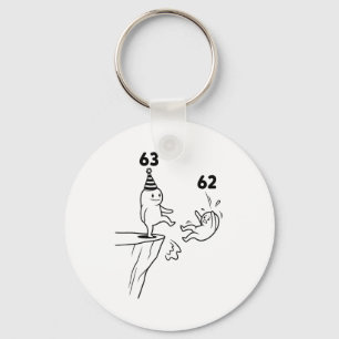Porte-clés Humour Anniversaire Enfants 63 Ans 63ème Fête Né 1