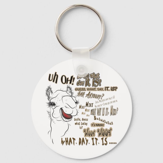 Porte-clés Hump Day Camel (Recto)