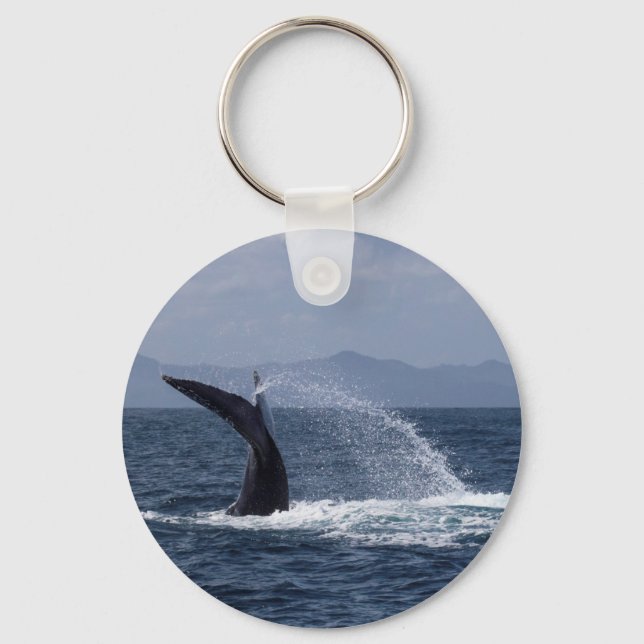 Porte-clés Humpback Whale Tail Splash (Recto)