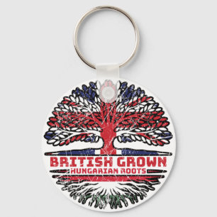 Porte-clés Hungary Affarian Uk United Kingdom British Tree