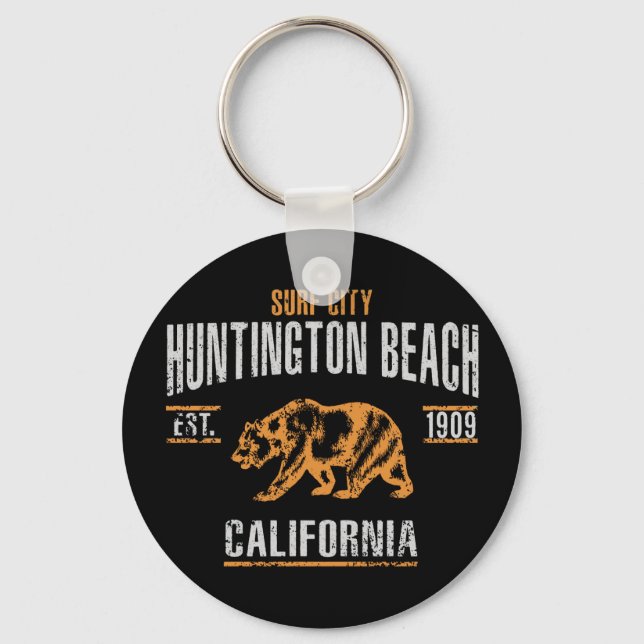 Porte-clés Huntington Beach (Recto)
