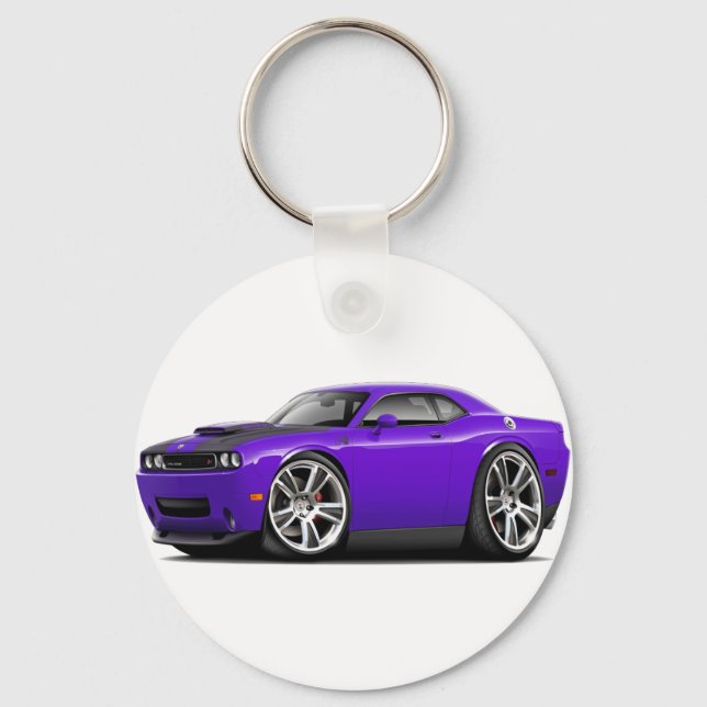 Porte-clés Hurst Challenger Purple Car (Recto)
