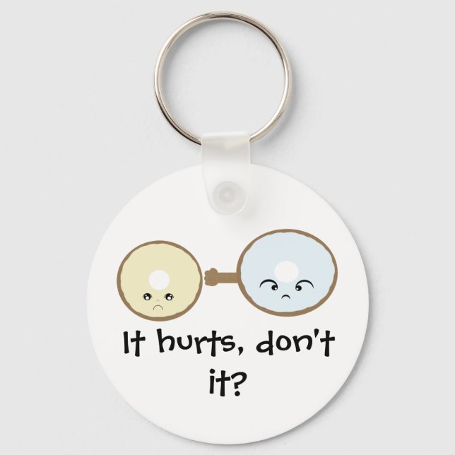 Porte-clés Hurts Donut Version 2 Keychain (Recto)