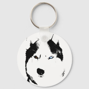 Porte-clés Husky Porte - clé Husky Malamute Porte - clé de ch