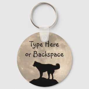 Porte-clés Husky Porte - clé traîneau Chien Husky Porte - clé