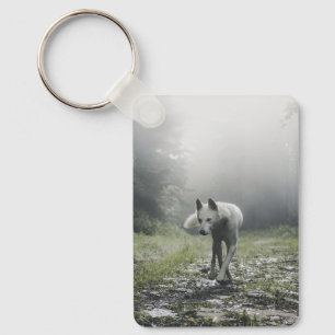 Porte-clés Husky Sibérien Blanc