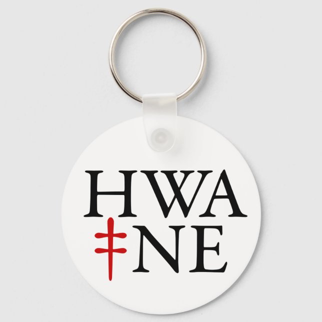 Porte-clés HWA-NE 6/25 (Recto)