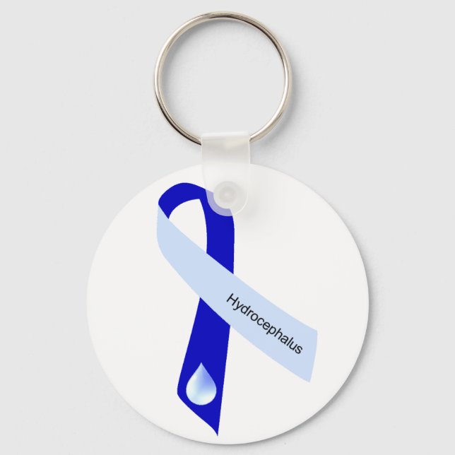 Porte-clés Hydrocephalus Awareness Keychain (Recto)