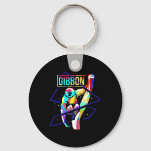 Porte-clés Hylobates Extraordinaires Lar Lesser Ape Gibbon Gi