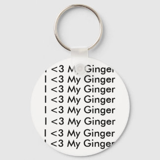 Porte-clés I <3 Mon porte - clé Ginger