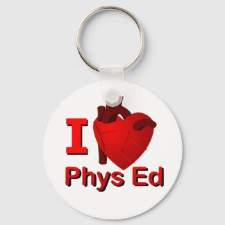 Porte-clés I <3 Phys Ed