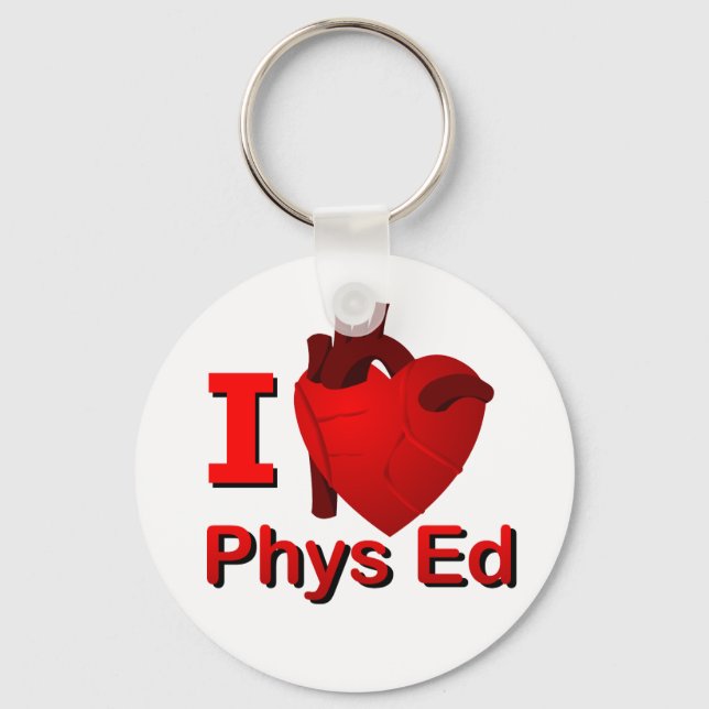 Porte-clés I <3 Phys Ed (Recto)