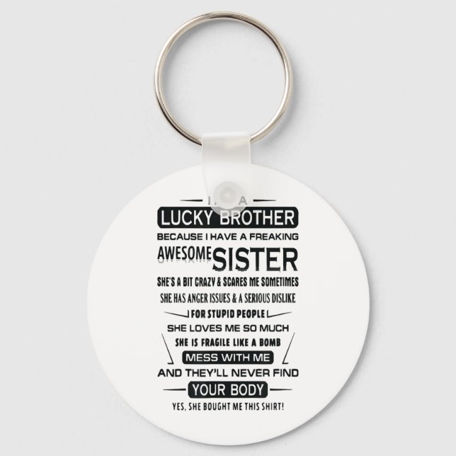 Porte-clés I. A. Lucky Brother Christmas (Recto)