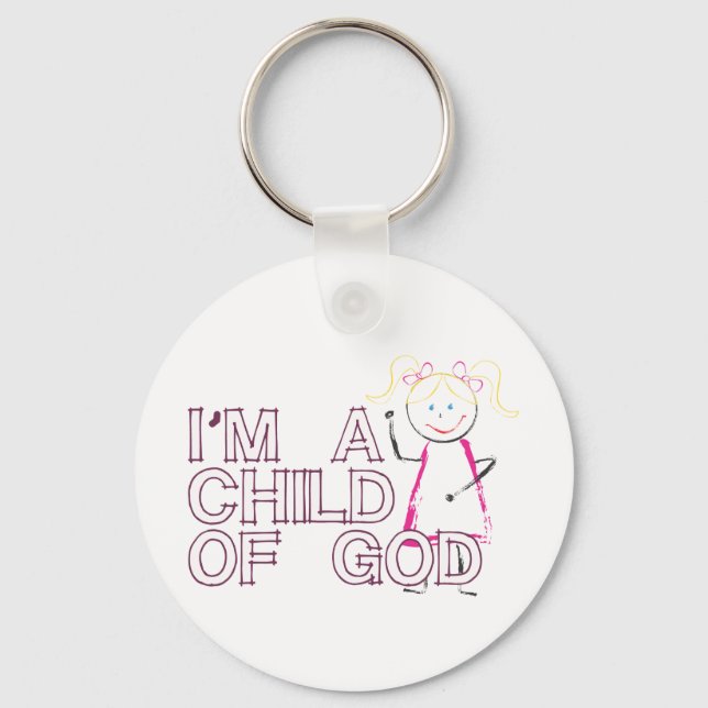 Porte-clés i am a child of god.pdf (Recto)